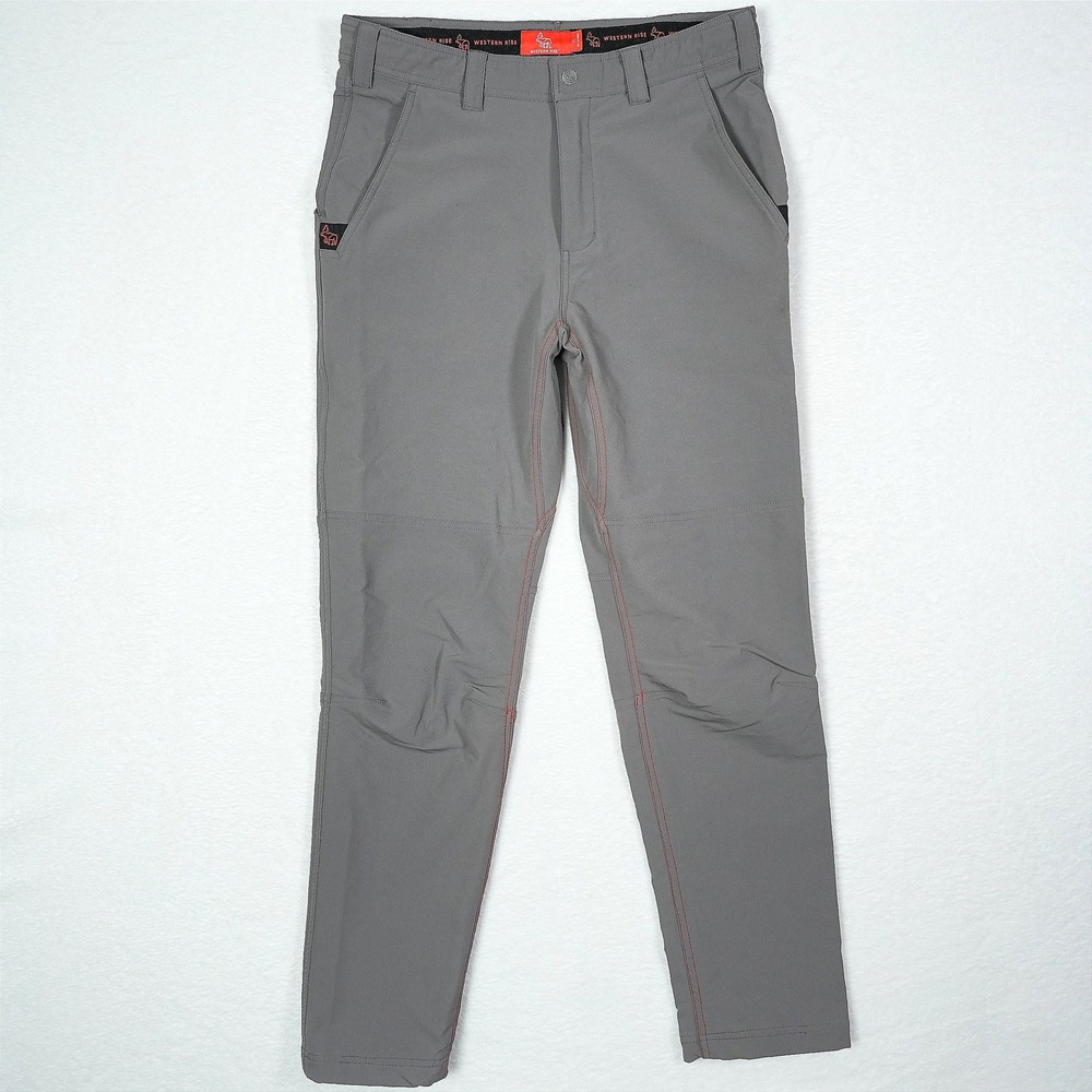 Western Rise Granite Camp Pants Mens Small Grey Technical Travel Hiking‎ Stretch